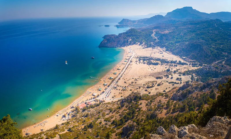Παραλία Τσαμπίκα Ρόδος