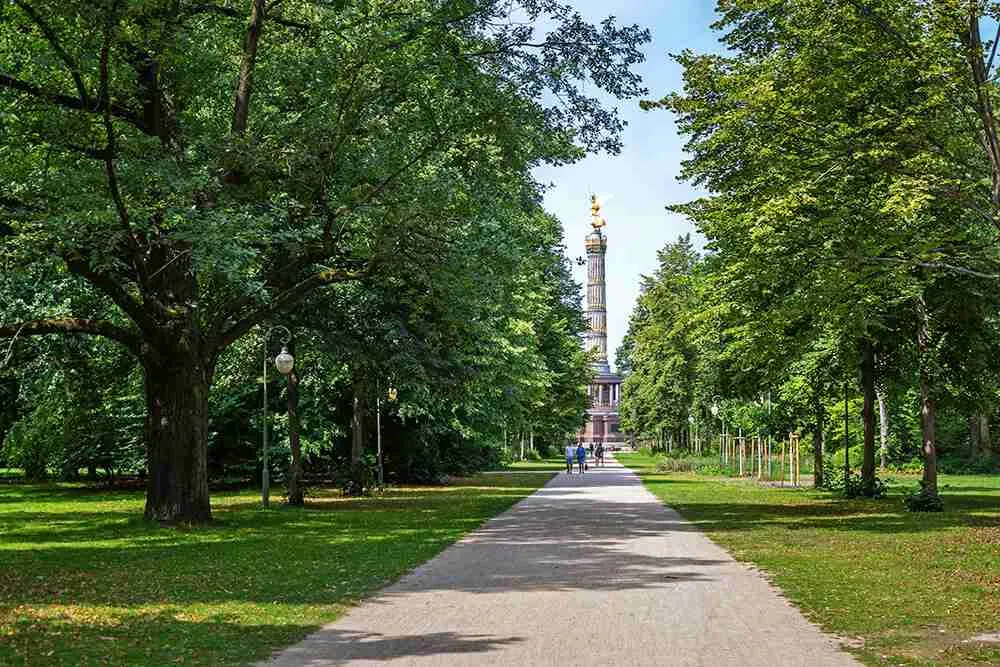 Πάρκο Tiergarten Βερολίνο
