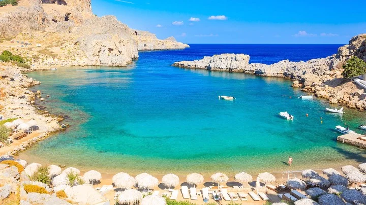 Παραλία του Αγίου Παύλου Λίνδος