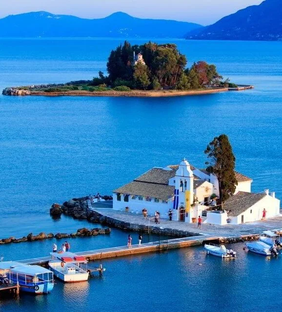 Κέρκυρα Βλαχέραινα και Ποντικονίσι