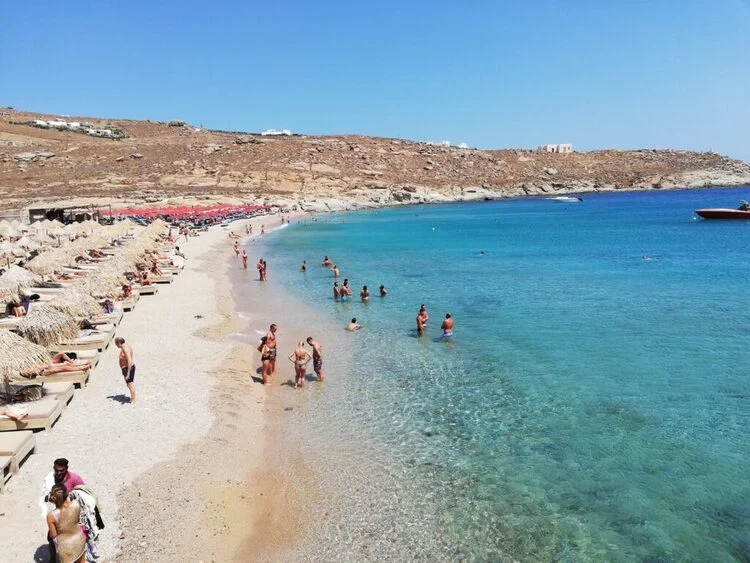 Παραλία Λιά Μύκονος