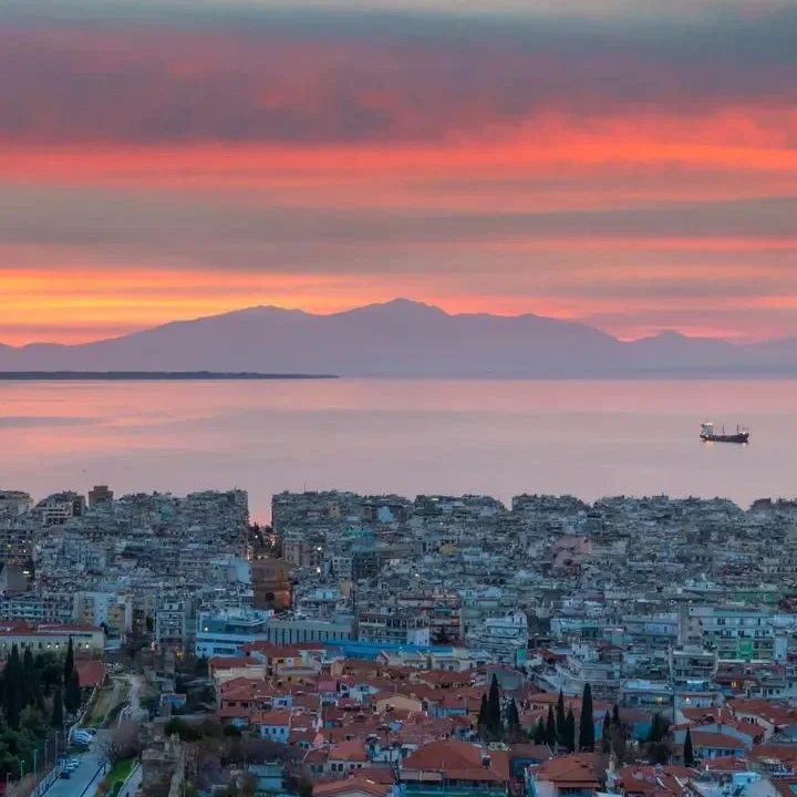 Θεσσαλονίκη πανοραμική όψη