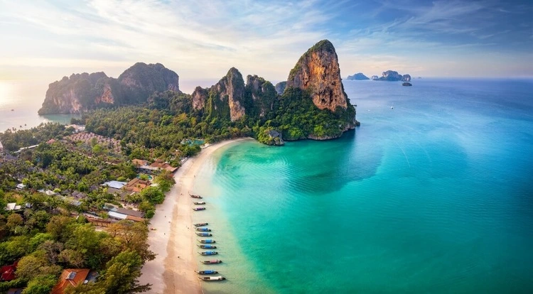 Railay Beach Krabi Thailand