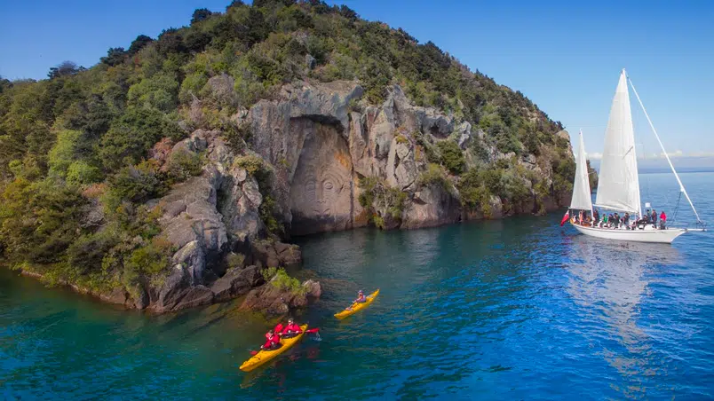 Λίμνη Taupo Νέα Ζηλανδία