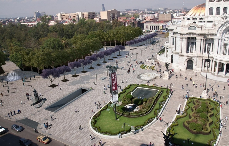 Πλατεία Alameda Central Μεξικό