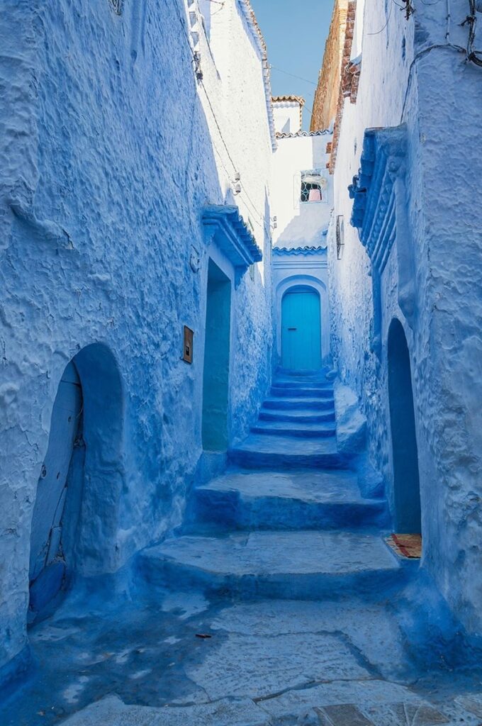 blue town marocco