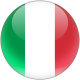 italy round flag