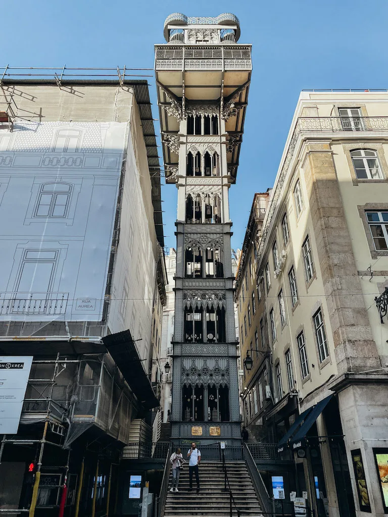 Ανελκυστήρας της Σάντα Ζούστα Λισαβόνα