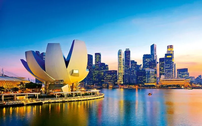 signapore town view