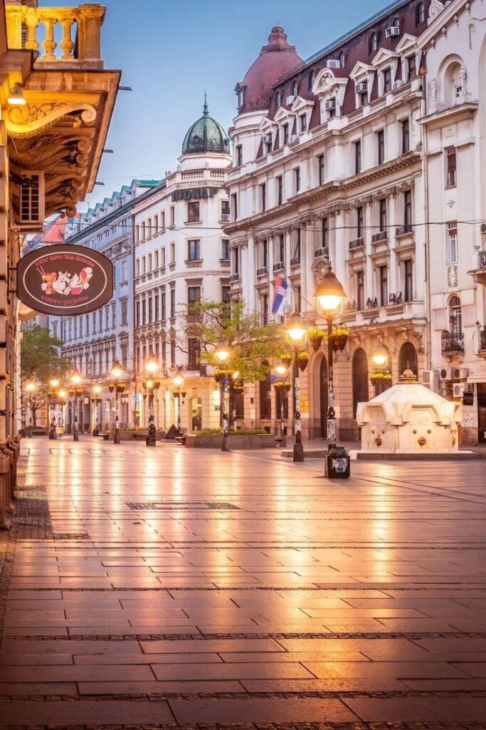 Δρόμος Knez Mihailova Βελιγράδι