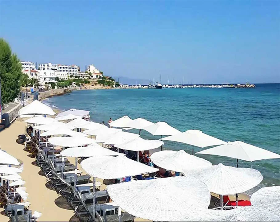 Παραλία Μεγαλοχώρι Αγκίστρι