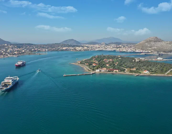 Σαλαμίνα πανοραμική όψη