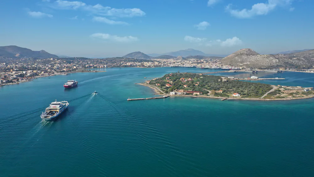 Σαλαμίνα πανοραμική όψη