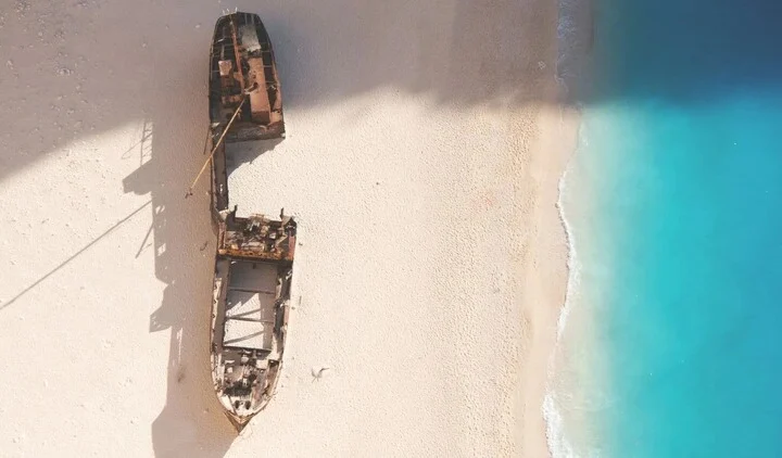 Ζάκυνθος Ναυάγιο Drone