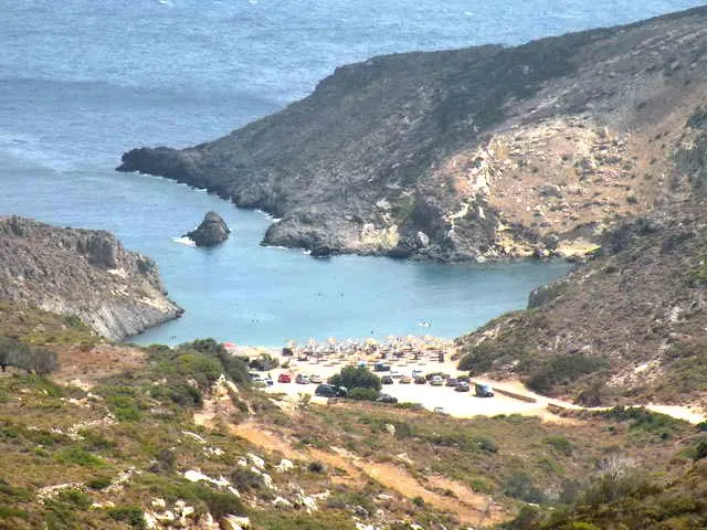Παραλία Μελιδόνι Κύθηρα