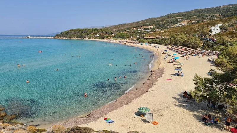 Παραλία Μεσακτή Ικαρία