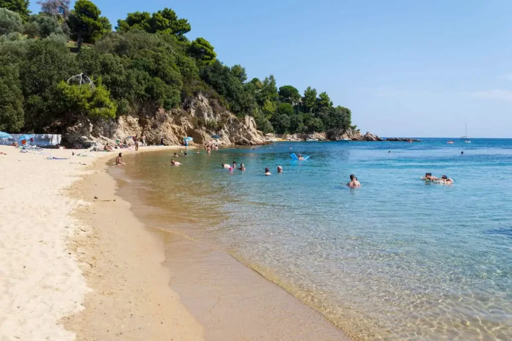 Παραλία Τρούλος Σκιάθος 