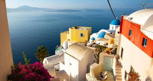 Σαντορίνη Θέα στην Καλντέρα