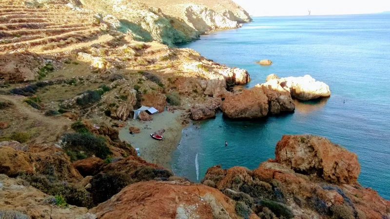 Παραλία Καταλιμάτσα Ανάφη