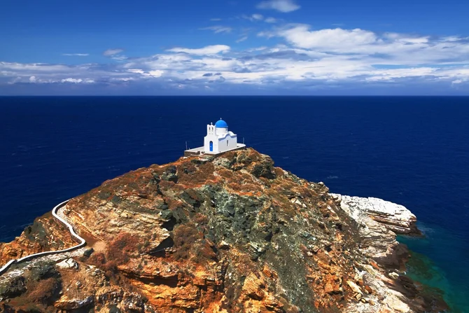 Σίφνος θέα από το κάστρο