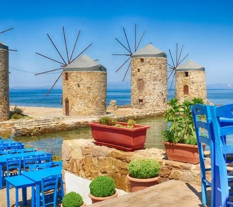 Μύλοι στην Χίο