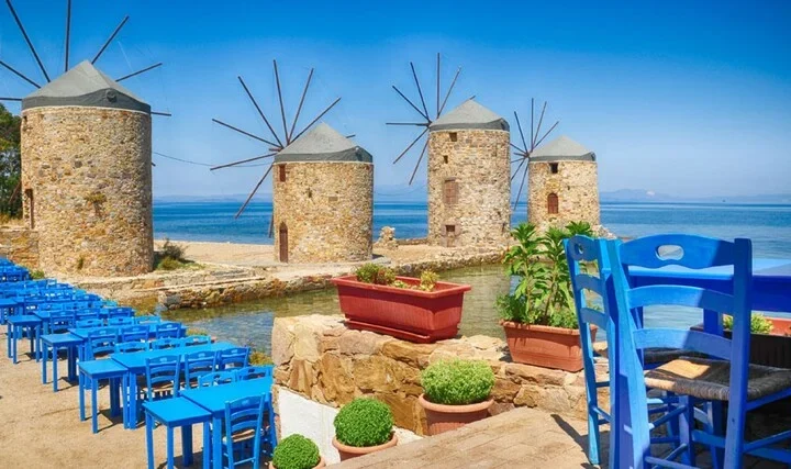 Μύλοι στην Χίο