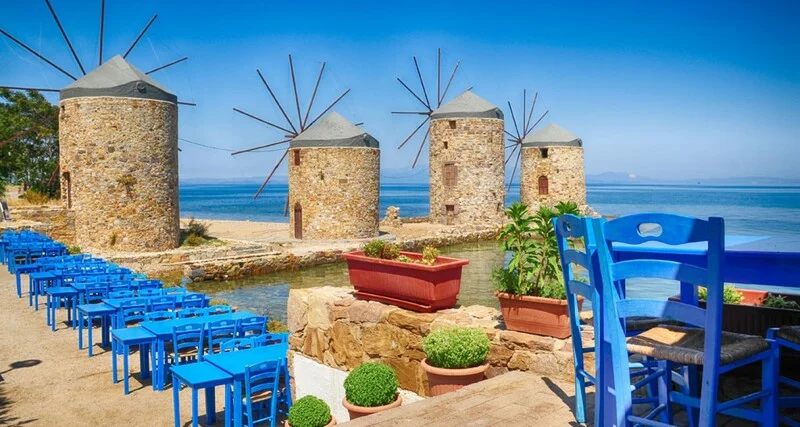 Μύλοι στην Χίο