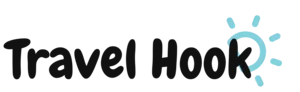 Travelhook white logo